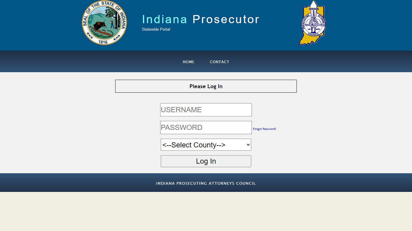 Indiana Prosecutor Portal - INPCMS
